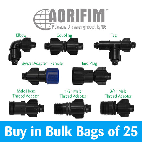 Agrifim Smart-Loc Fittings (Bag of 25)