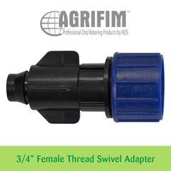 Thread Adapter - 3/4" Female Hose, Swivel